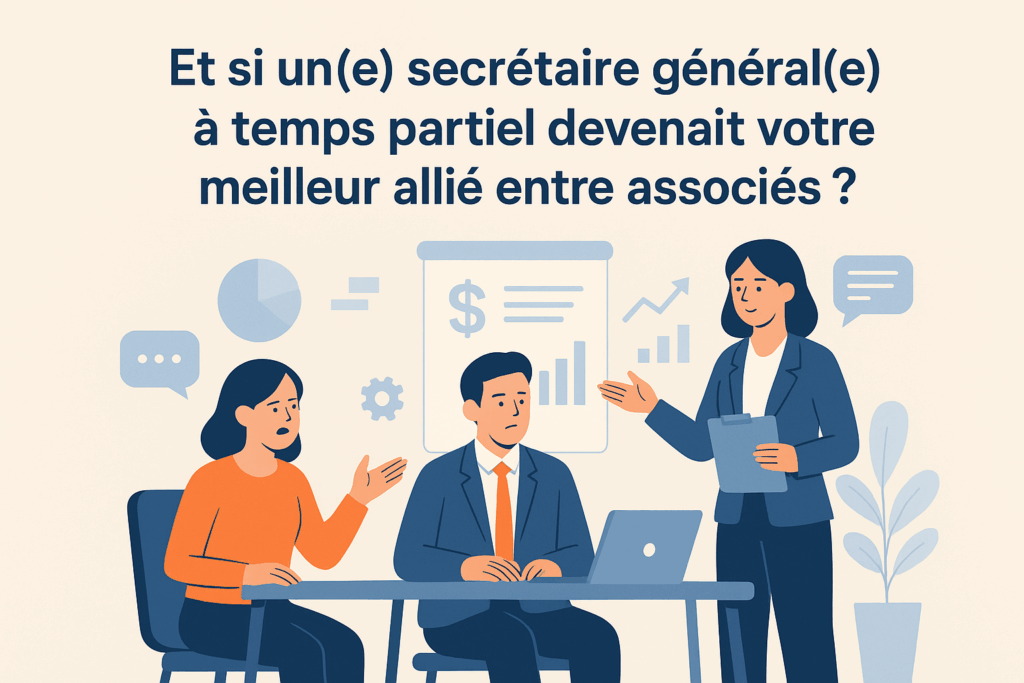 Pourquoi faire appel à un secrétaire général à temps partiel dans un cabinet de professions libérales ?